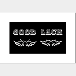 good luck art designs. Posters and Art